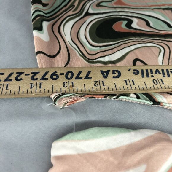 Rue21 Dress Young Adult Medium Short Sleeve Women Multicolor Swirl New Stained - Picture 11 of 14